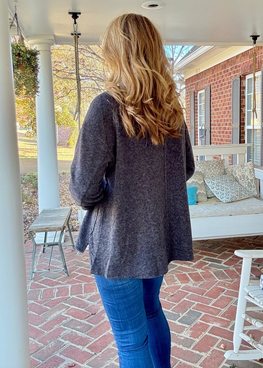 Sweet Dreams Sweater - Black - Casual Sweater - Jimberly's Boutique - Olive Branch - Mississippi