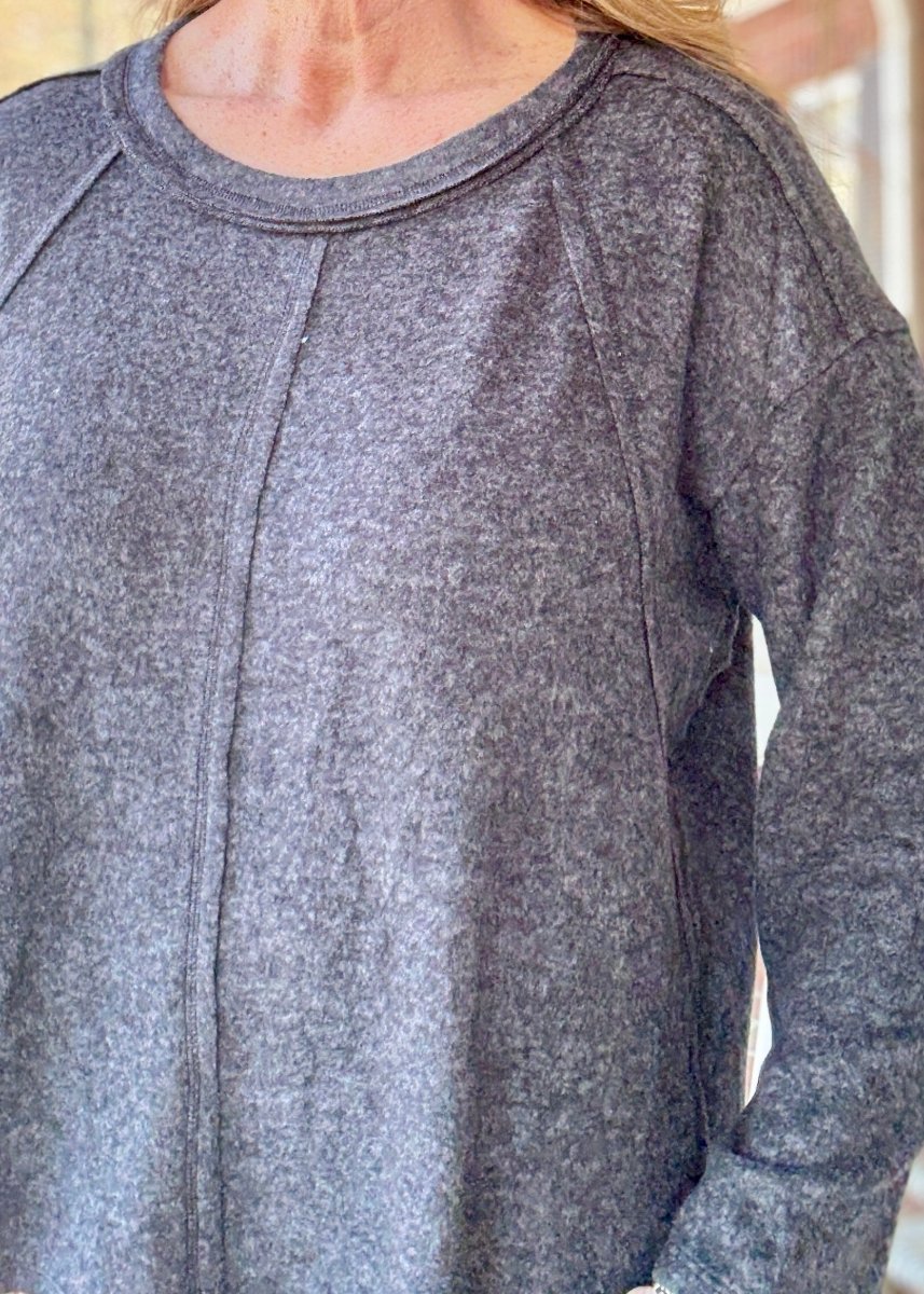 Sweet Dreams Sweater - Black - Casual Sweater - Jimberly's Boutique - Olive Branch - Mississippi