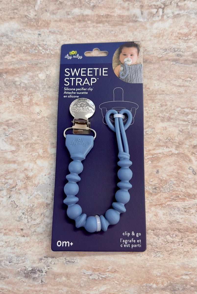 Sweetie Strap™ Silicone One - Piece Pacifier Clips - Pacifier Clip - Jimberly's Boutique - Olive Branch - Mississippi