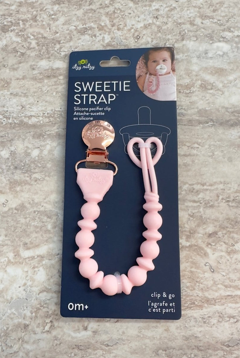 Sweetie Strap™ Silicone One - Piece Pacifier Clips - Pacifier Clip - Jimberly's Boutique - Olive Branch - Mississippi