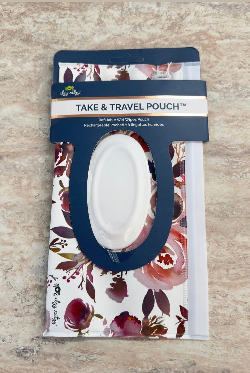 Take & Travel Pouch Reusable Wipes Case - Wipes Case - Jimberly's Boutique - Olive Branch - Mississippi