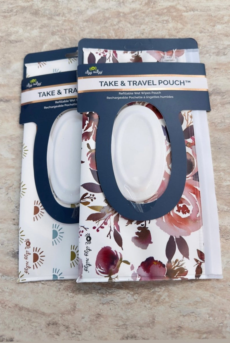 Take & Travel Pouch Reusable Wipes Case - Wipes Case - Jimberly's Boutique - Olive Branch - Mississippi