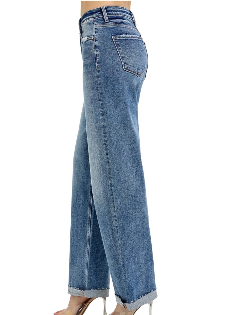 Tate Wide Leg Jeans | Risen - risen jeans - Jimberly's Boutique - Olive Branch - Mississippi