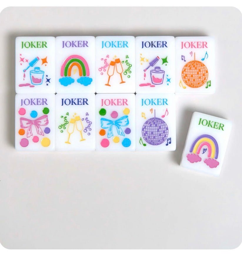 The Girly Line Mahjong Tiles | A Beautiful Line - Jimberly's Boutique-Olive Branch-Mississippi