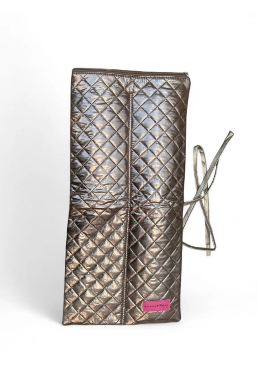 The Quilted Rack Bag - Brushed Gold | Bespoke - Mahjong rack bag -Jimberly's Boutique-Olive Branch-Mississippi