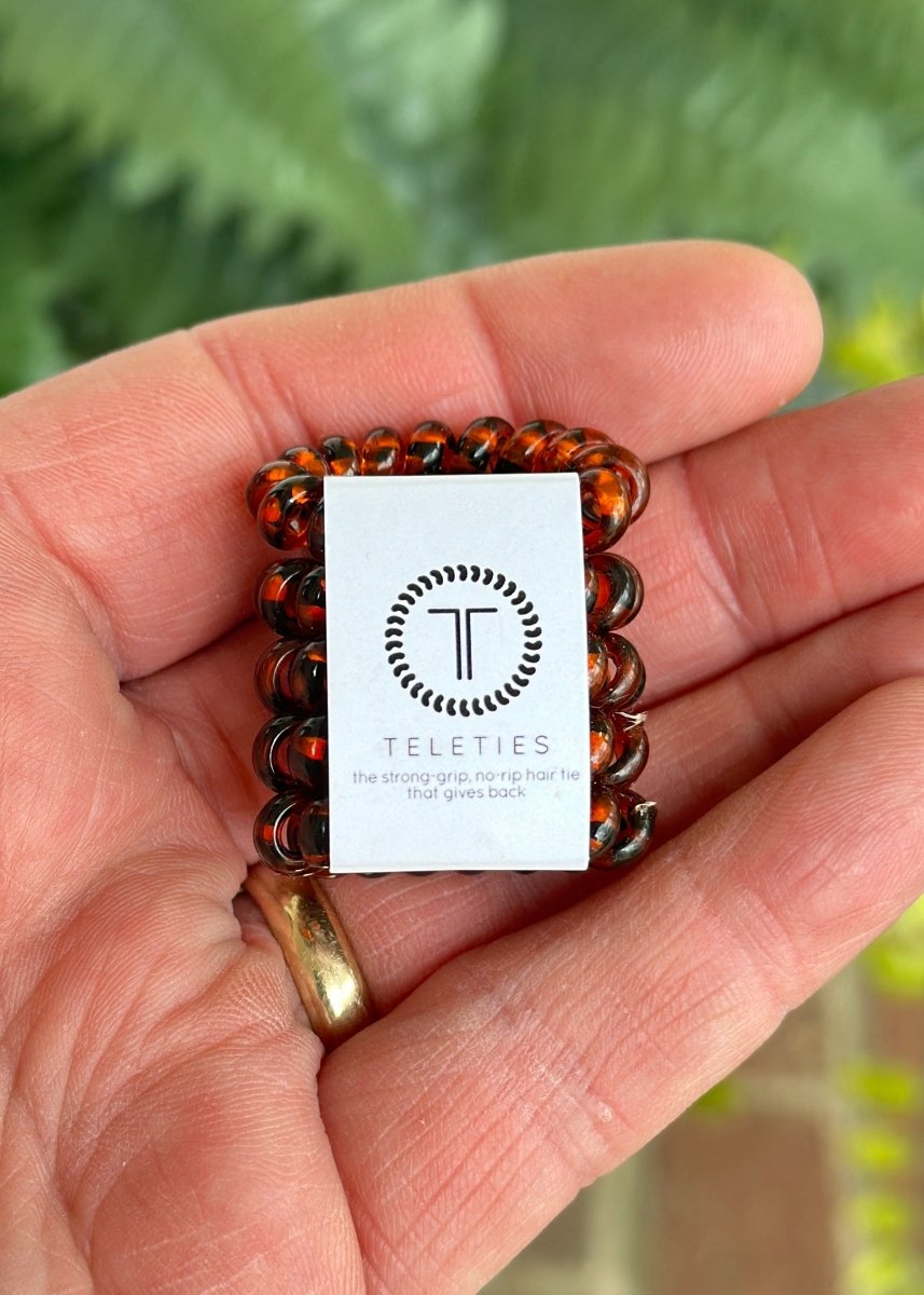 Tiny | Teleties | Hair Ties | Tortoise - Teleties Hair Ties -Jimberly's Boutique-Olive Branch-Mississippi