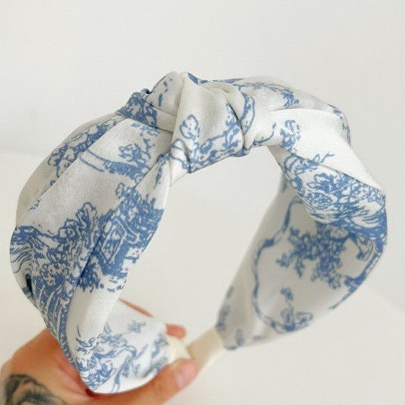 Toile Head Band - headband - Jimberly's Boutique - Olive Branch - Mississippi
