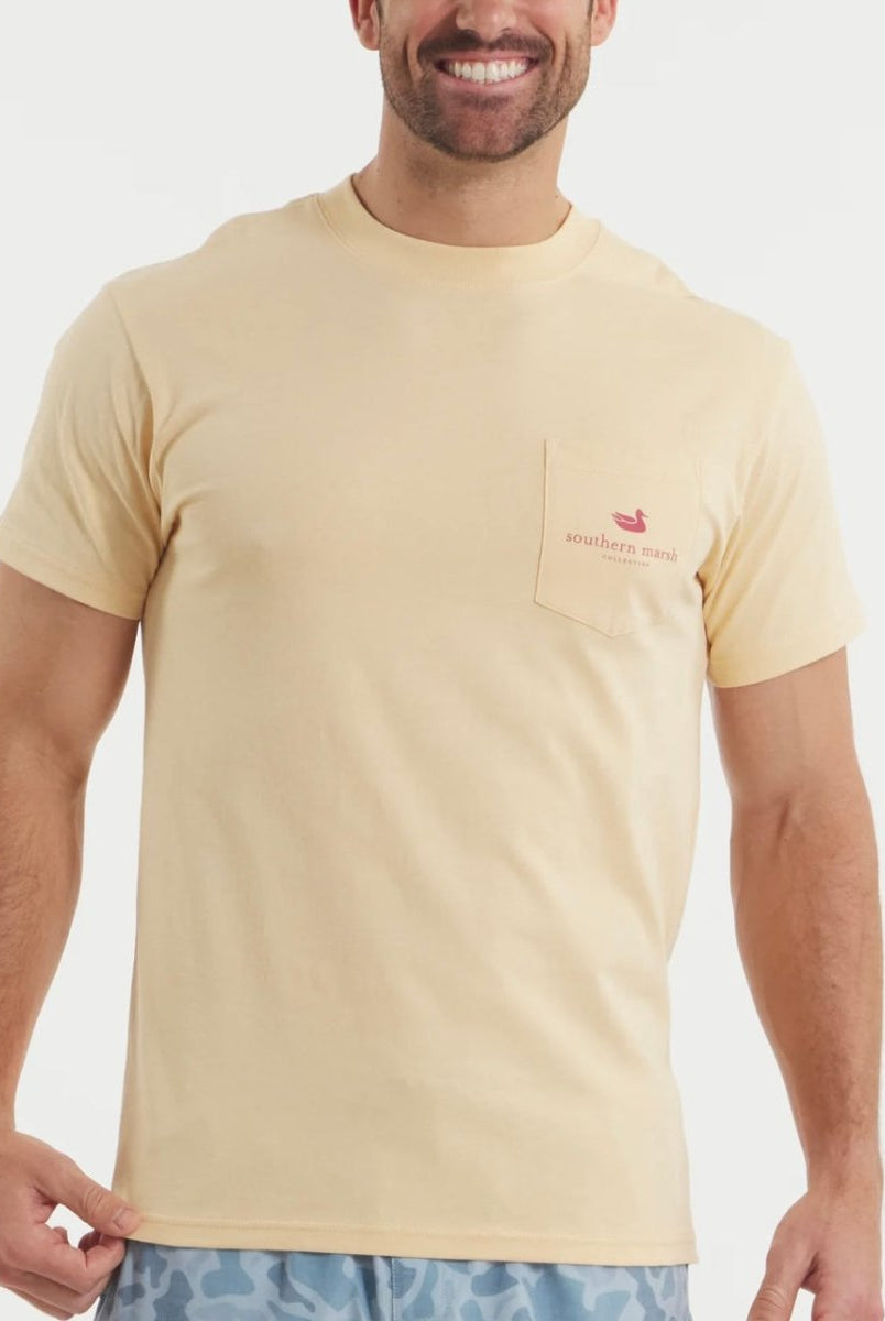 Trademark Tee - Tan | Southern Marsh - Graphic Tee - Jimberly's Boutique - Olive Branch - Mississippi