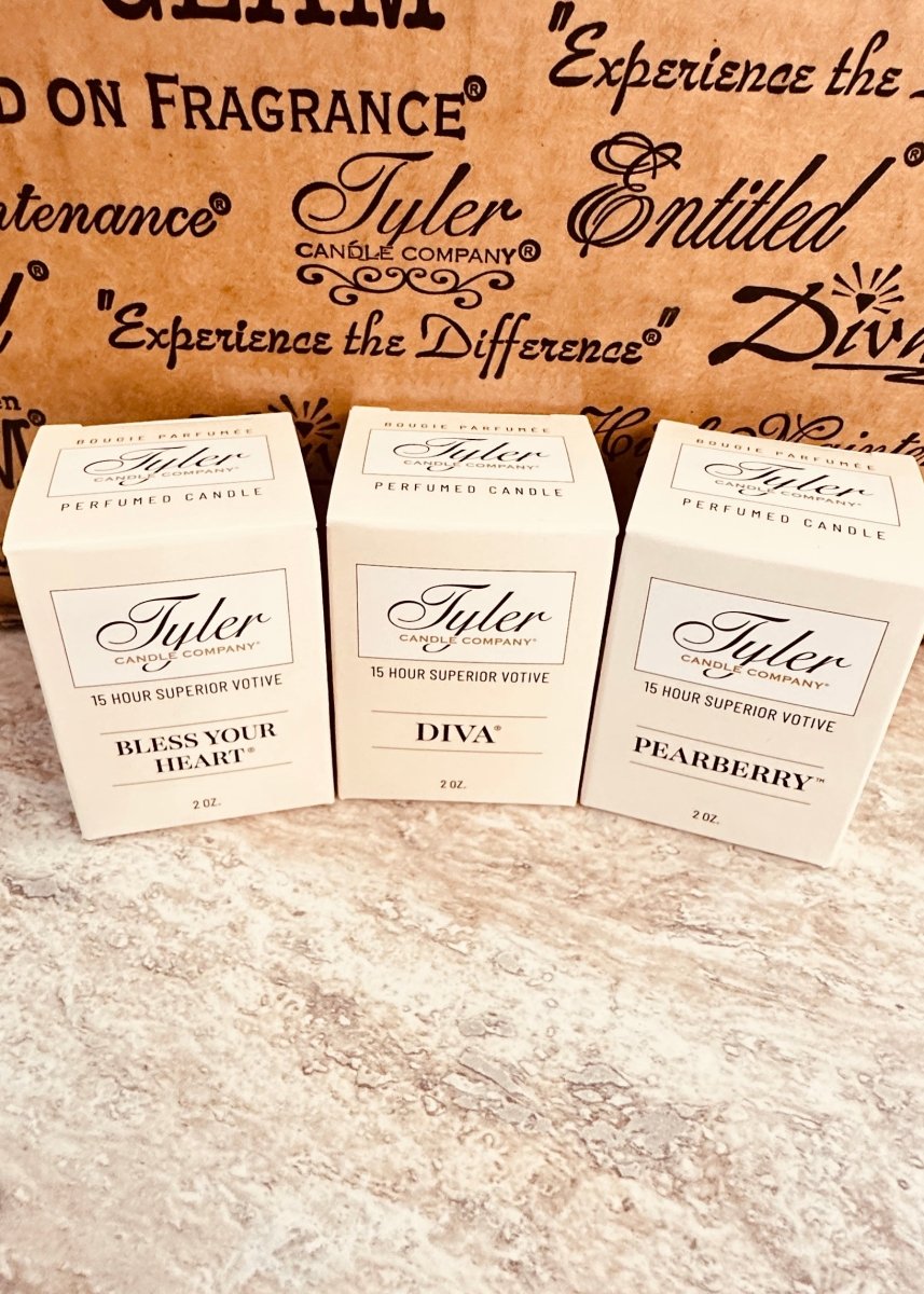 Tyler Candle - 2oz Votive Candle - Tyler Votive Candle - Jimberly's Boutique - Olive Branch - Mississippi