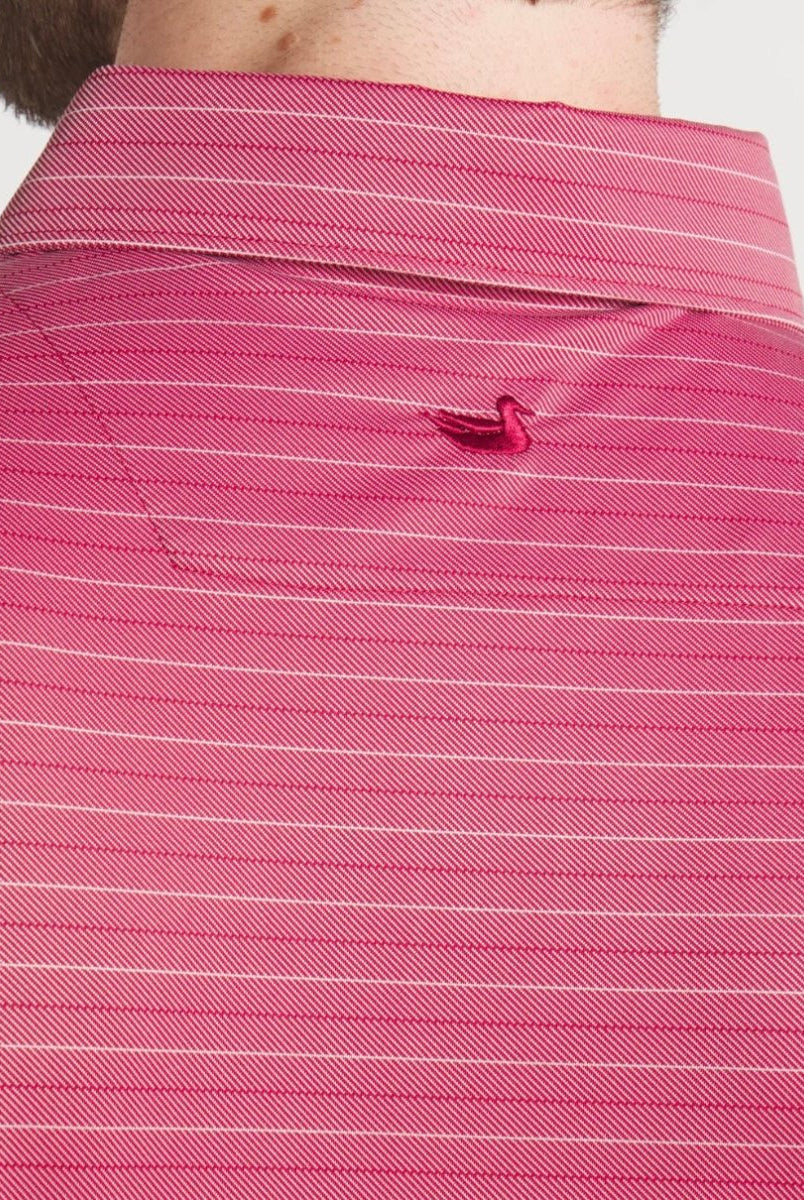 Tyner Twill Polo - Crimson/White | Southern Marsh - Southern Marsh Polo - Jimberly's Boutique - Olive Branch - Mississippi