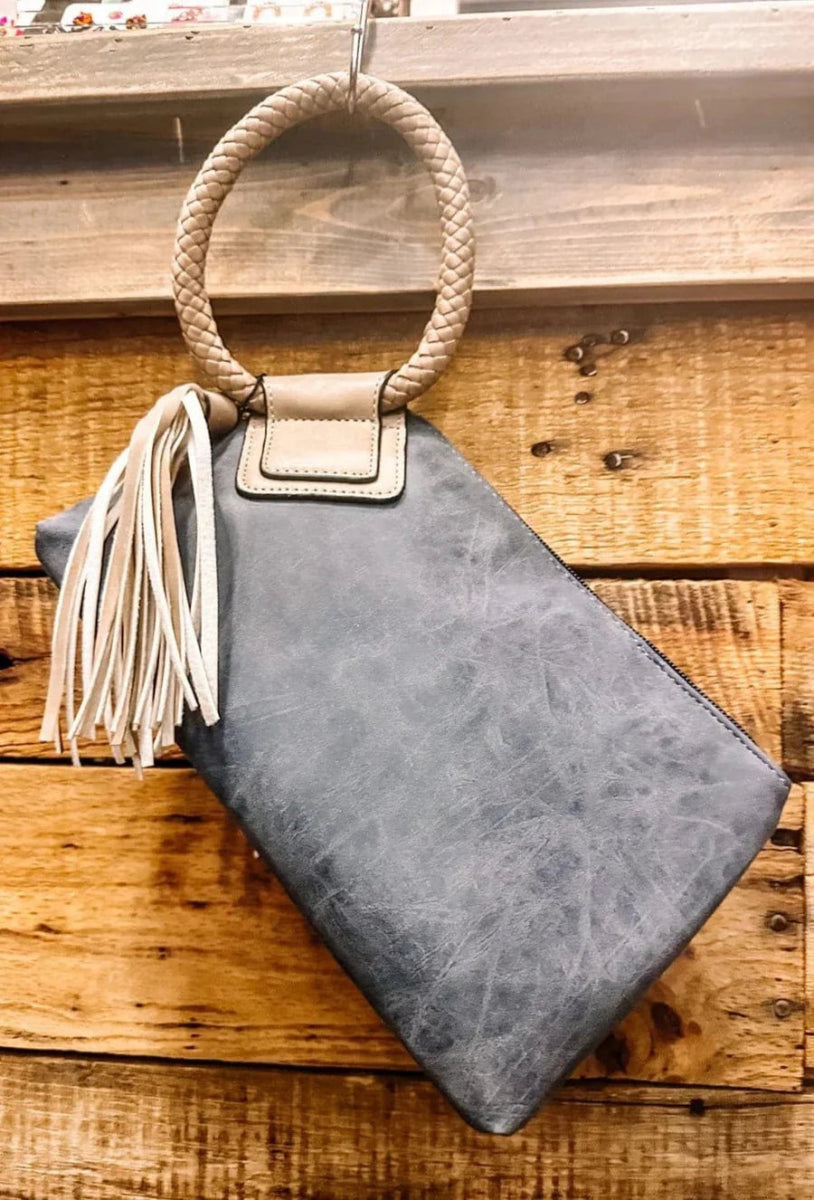 Wendy Tassel Wristlet/Clutch - Purse - Jimberly's Boutique - Olive Branch - Mississippi