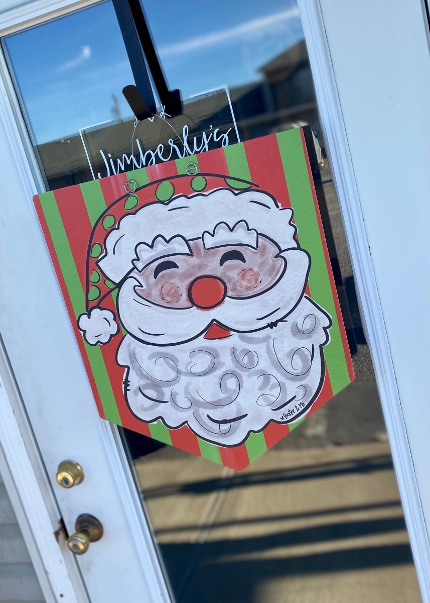 Baxter & Me Door Hanger - Santa (PICKUP ONLY) - baxter & me -Jimberly's Boutique-Olive Branch-Mississippi