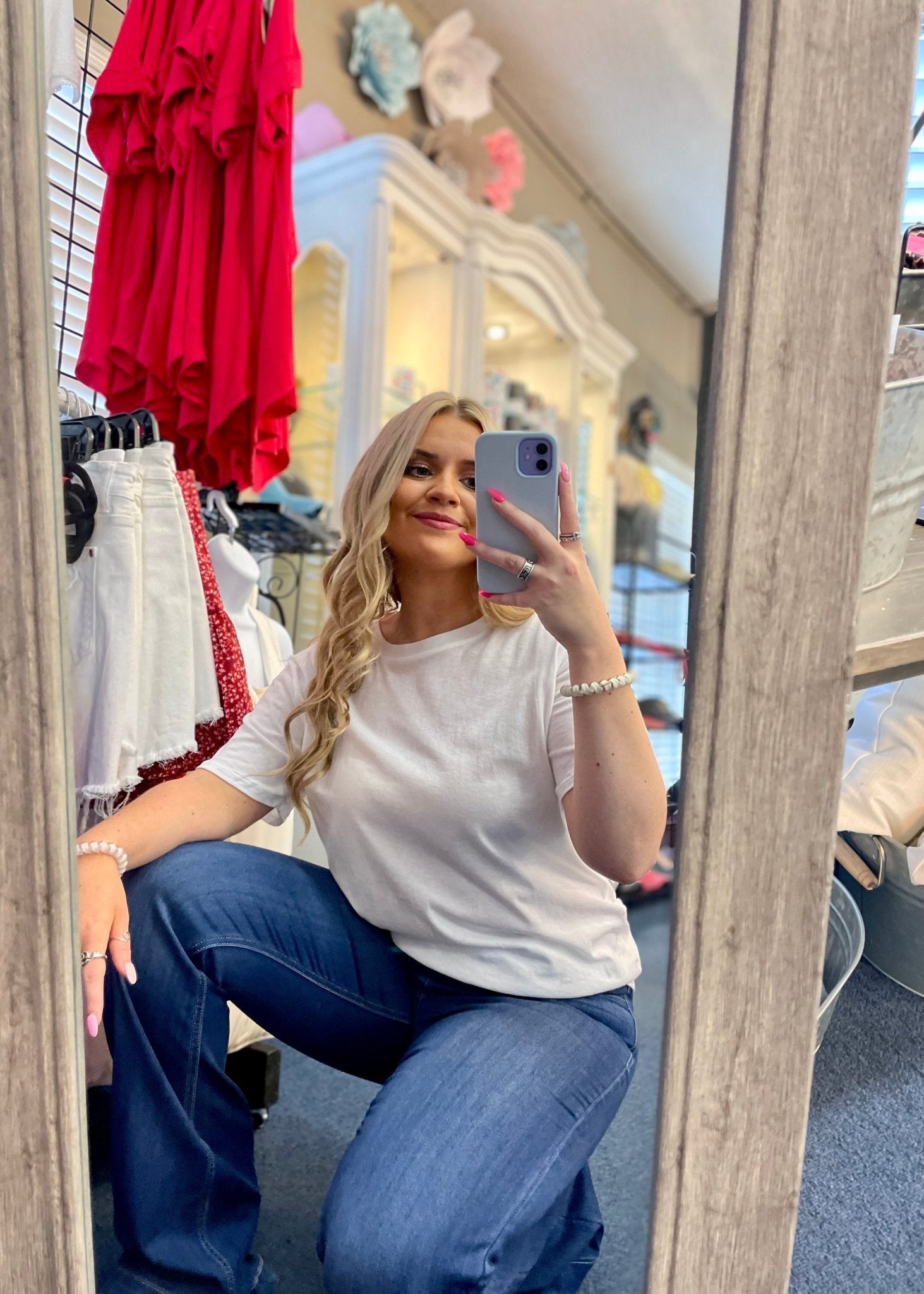 Cello Denim Flare Jeans - Medium Wash - 30" Inseam (Curvy Too) - jeans -Jimberly's Boutique-Olive Branch-Mississippi