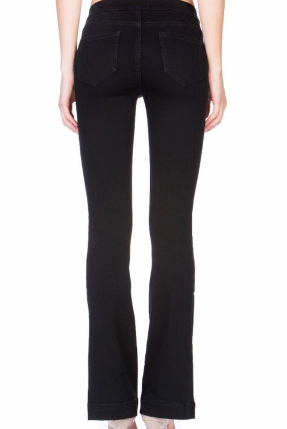 Cello Pull On Flare Jeans - Black - jeans -Jimberly's Boutique-Olive Branch-Mississippi