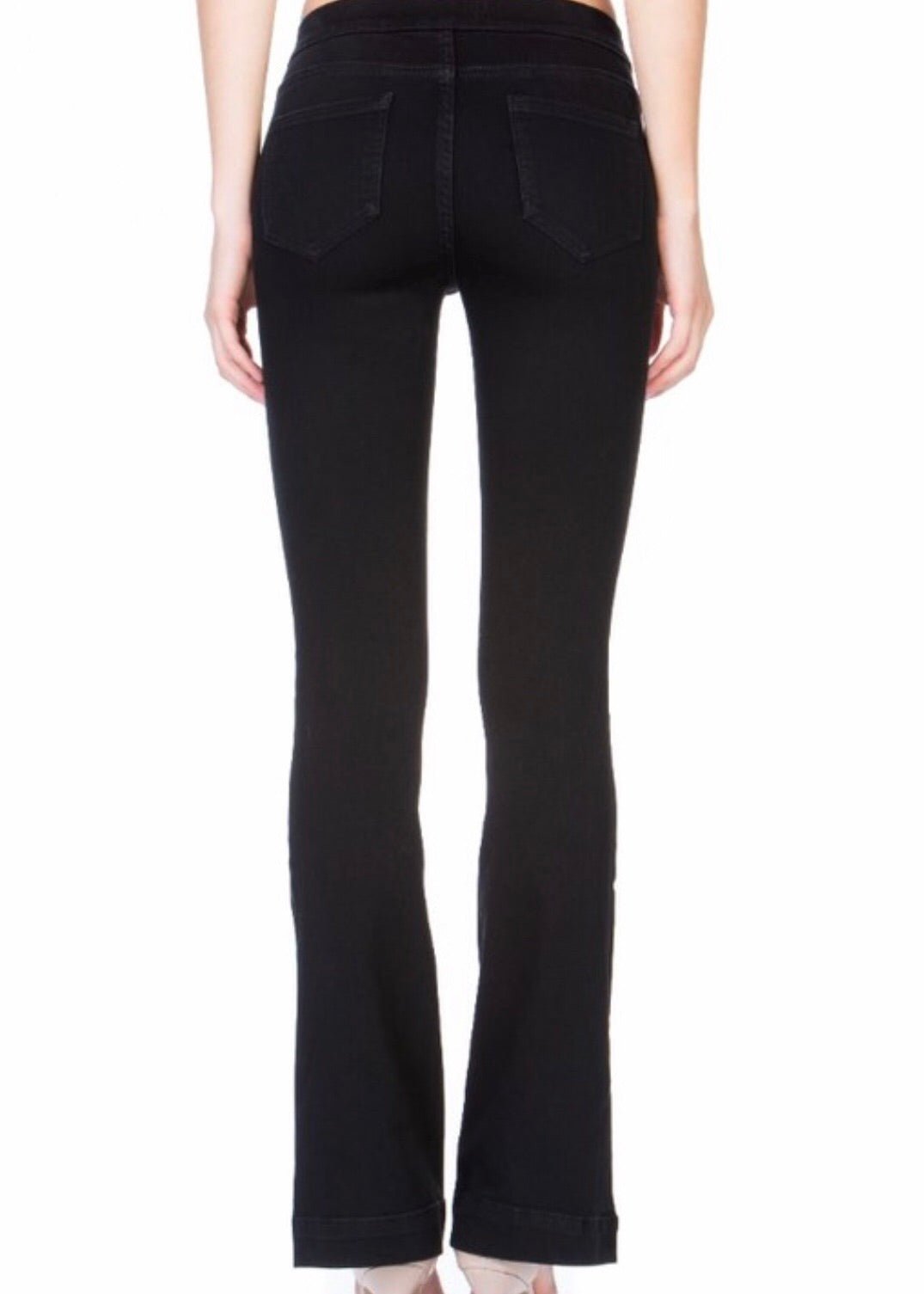Cello Pull On Flare Jeans - Black - jeans -Jimberly's Boutique-Olive Branch-Mississippi