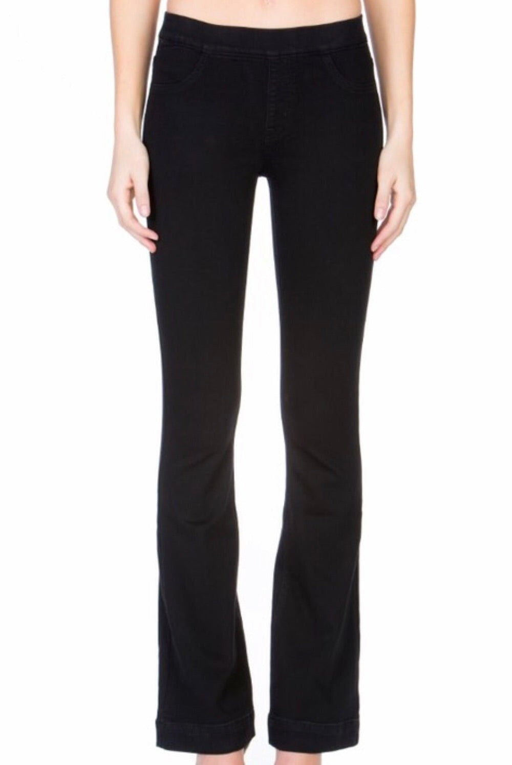 Cello Pull On Flare Jeans - Black - jeans -Jimberly's Boutique-Olive Branch-Mississippi