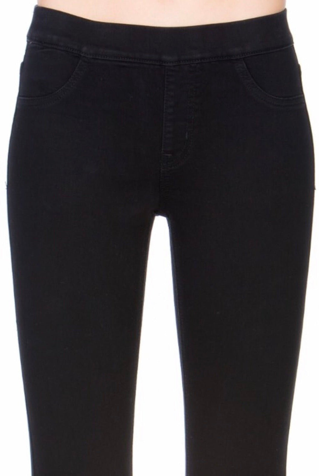 Cello Pull On Flare Jeans - Black - jeans -Jimberly's Boutique-Olive Branch-Mississippi