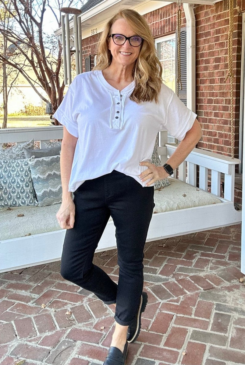 Cello Pull On Skinny Jeans - Black - jeans -Jimberly's Boutique-Olive Branch-Mississippi