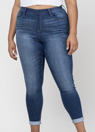 Cello Pull On Skinny Jeans | Dark Denim | Olive Branch - jeans -Jimberly's Boutique-Olive Branch-Mississippi