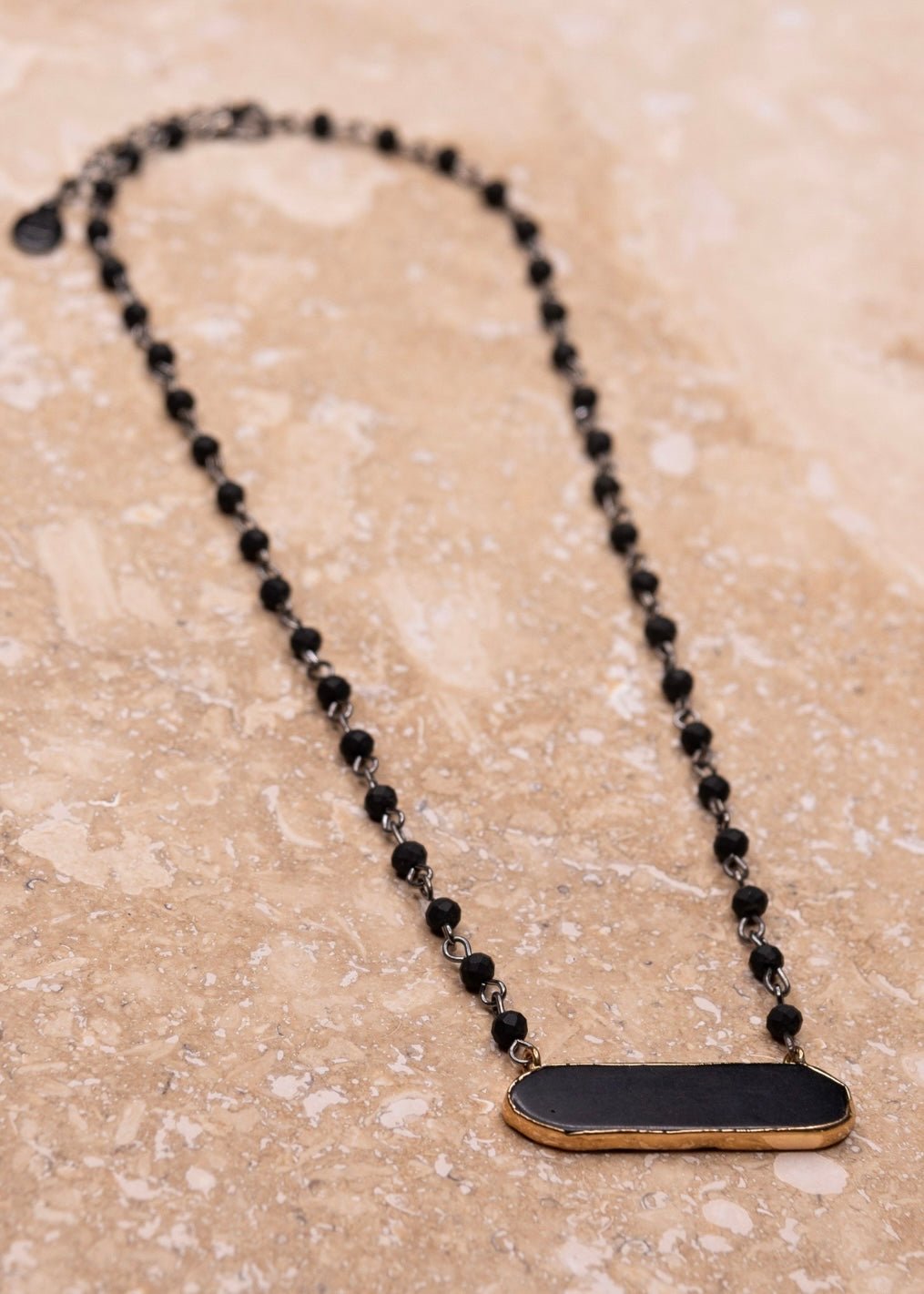 Charlotte Necklace - Black - necklace -Jimberly's Boutique-Olive Branch-Mississippi