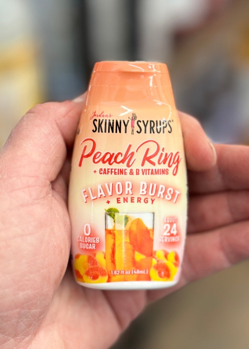 Jordan's Skinny Syrup Peach Ring Flavor Burst Jimberly's Boutique
