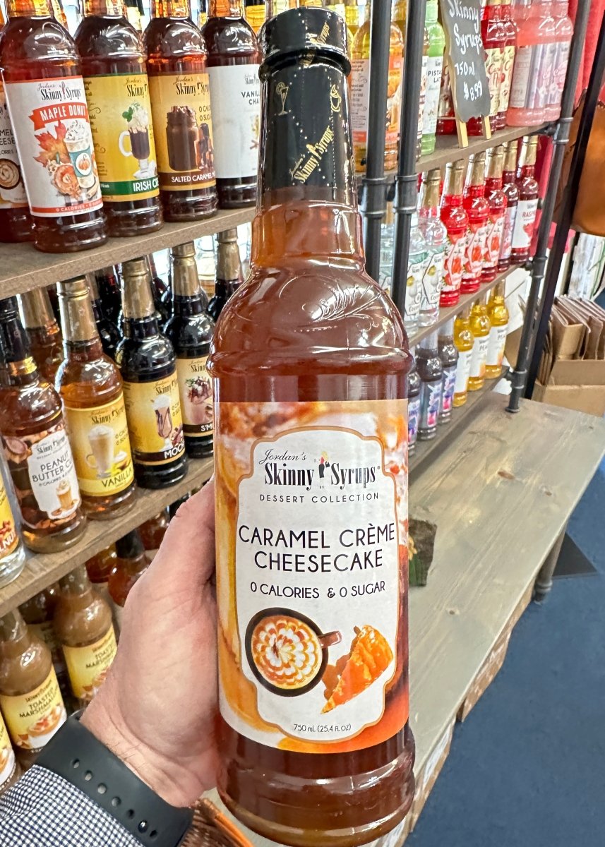 Jordan's Sugar Free Caramel Creme Cheesecake Skinny Syrups 25.4 oz