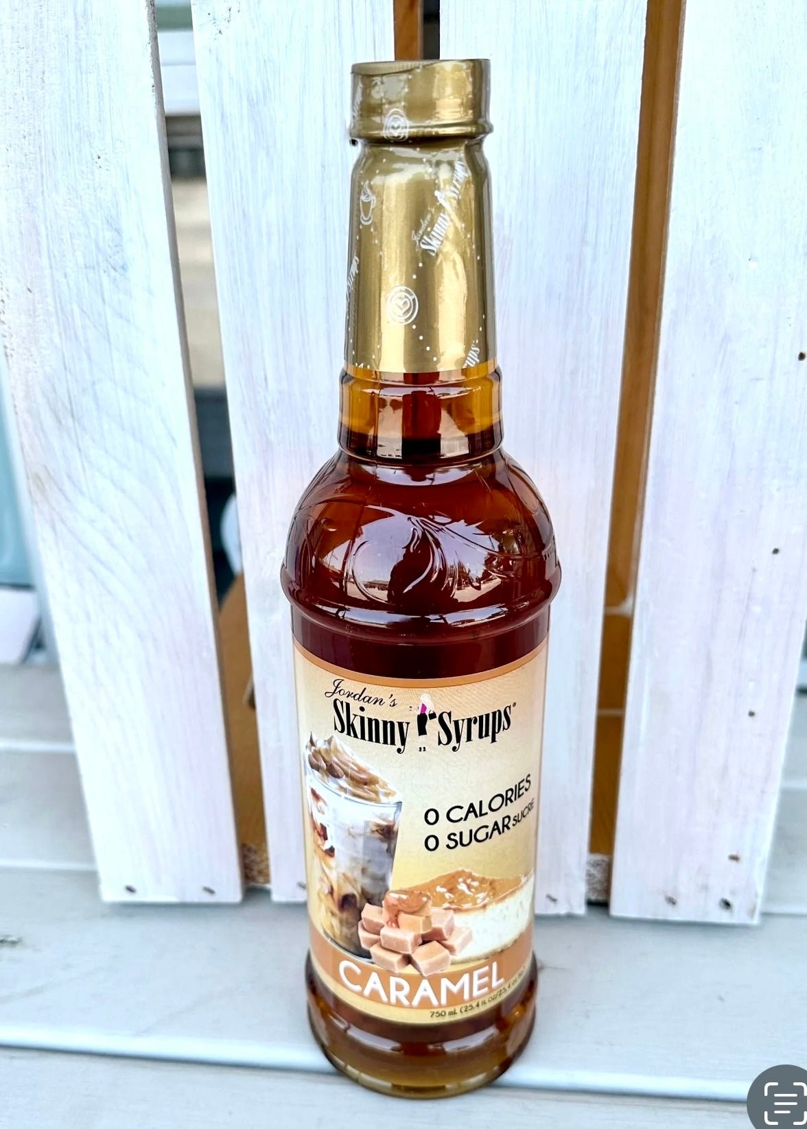 Jordan's Sugar Free Caramel - Skinny Syrups - 25.4/750ml - Skinny Syrups -Jimberly's Boutique-Olive Branch-Mississippi