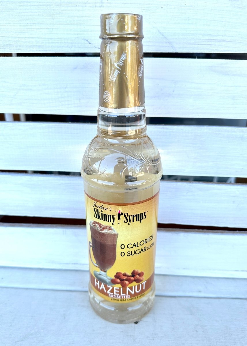Jordan's Sugar Free Hazelnut Skinny Syrups 25.4/750ml Skinny Syrups