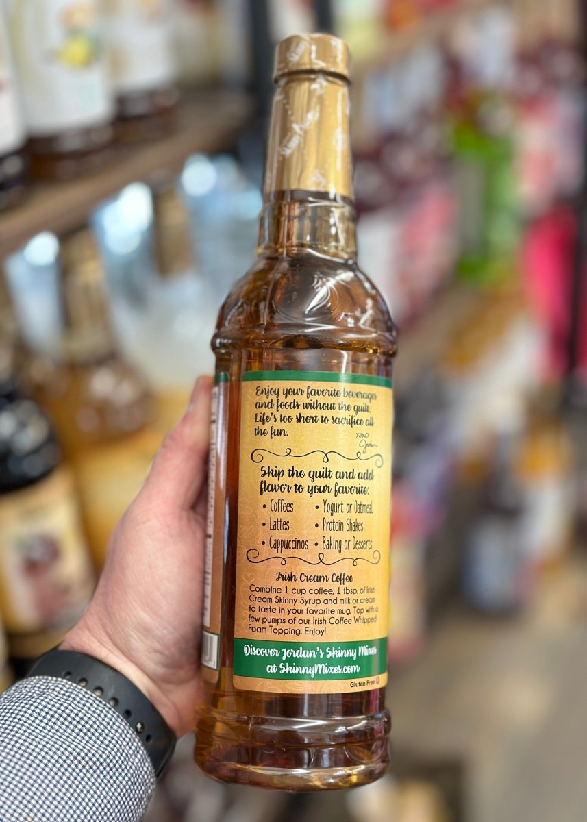 Jordan's Sugar Free Irish Cream - Skinny Syrups - 25.4/750ml - Skinny Syrups -Jimberly's Boutique-Olive Branch-Mississippi