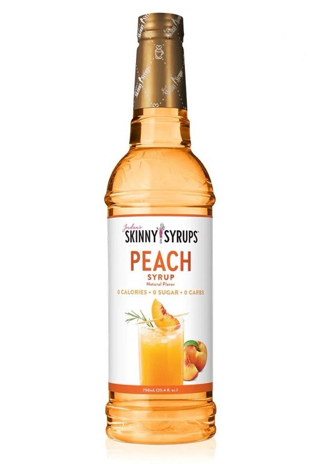 Jordan's Sugar Free Peach- Skinny Syrups - 25.4/750ml - Skinny Syrups -Jimberly's Boutique-Olive Branch-Mississippi