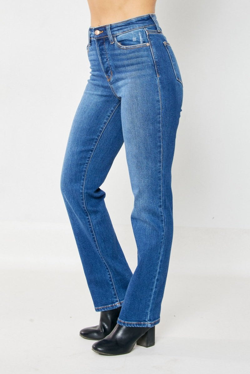 Judy Blue Jeans | Katie | High Waist | Hidden Button Fly - Judy Blue Jeans -Jimberly's Boutique-Olive Branch-Mississippi