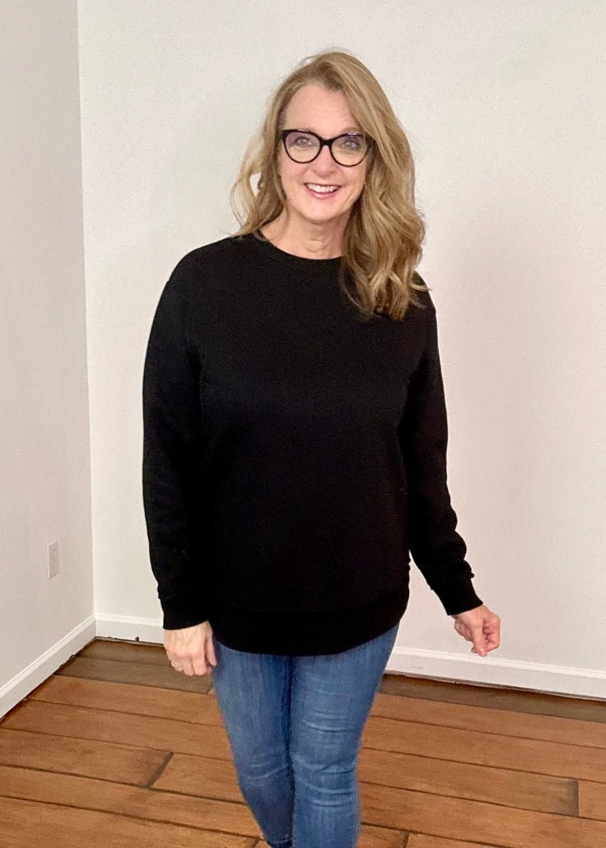 LAT | Weekend Fleece | Sweatshirt | Black | Olive Branch | MS - LAT Sweatshirt -Jimberly's Boutique-Olive Branch-Mississippi