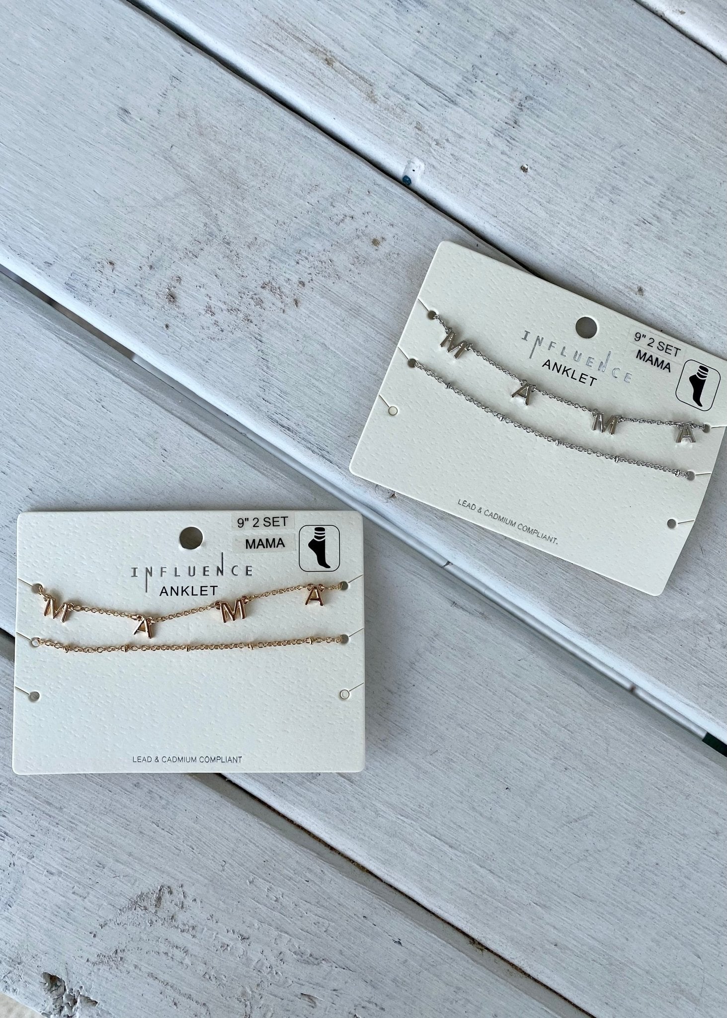 Mama Anklet - -Jimberly's Boutique-Olive Branch-Mississippi