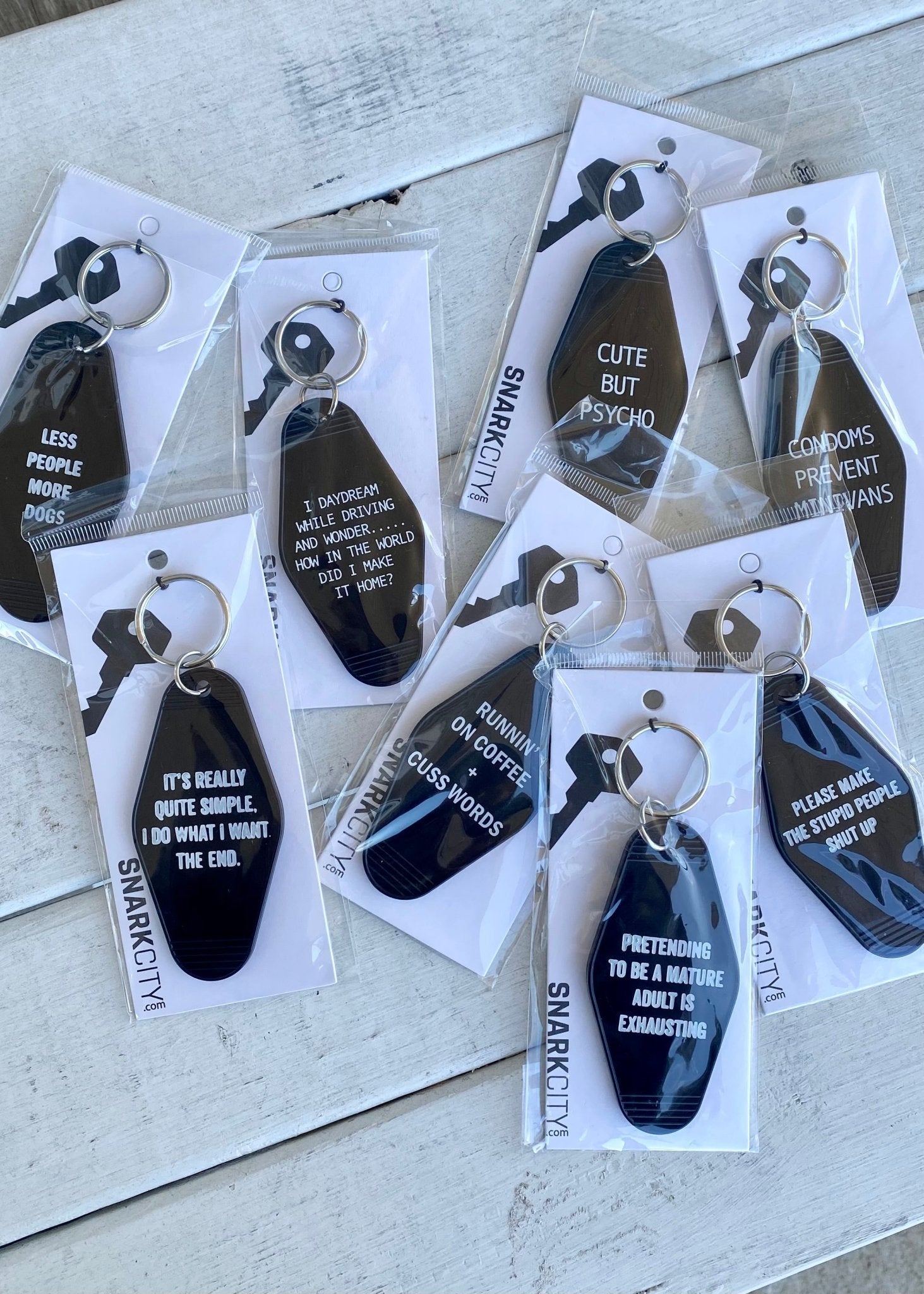 Motel Keychains - -Jimberly's Boutique-Olive Branch-Mississippi