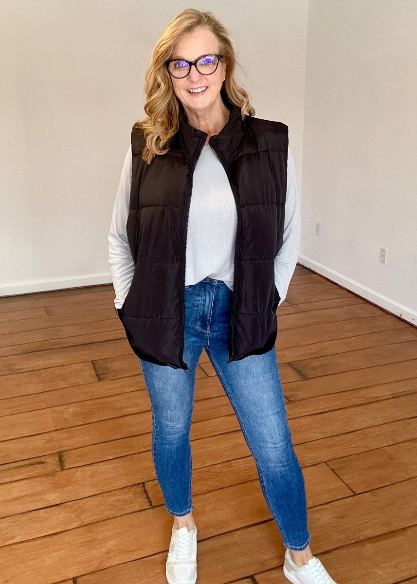 Take It Easy Top - Lt Grey - Casual Top -Jimberly's Boutique-Olive Branch-Mississippi