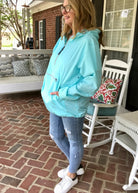 Charles River Unlined Pullover Rain Jacket--Aqua - Rain Jacket -Jimberly's Boutique-Olive Branch-Mississippi