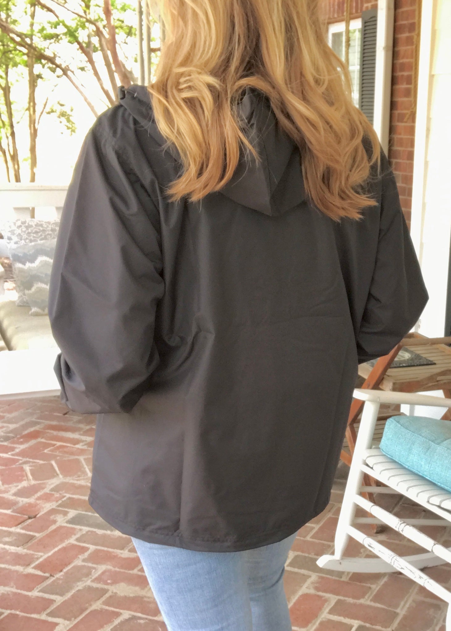 Charles River Unlined Pullover Rain Jacket--Black - Rain Jacket -Jimberly's Boutique-Olive Branch-Mississippi