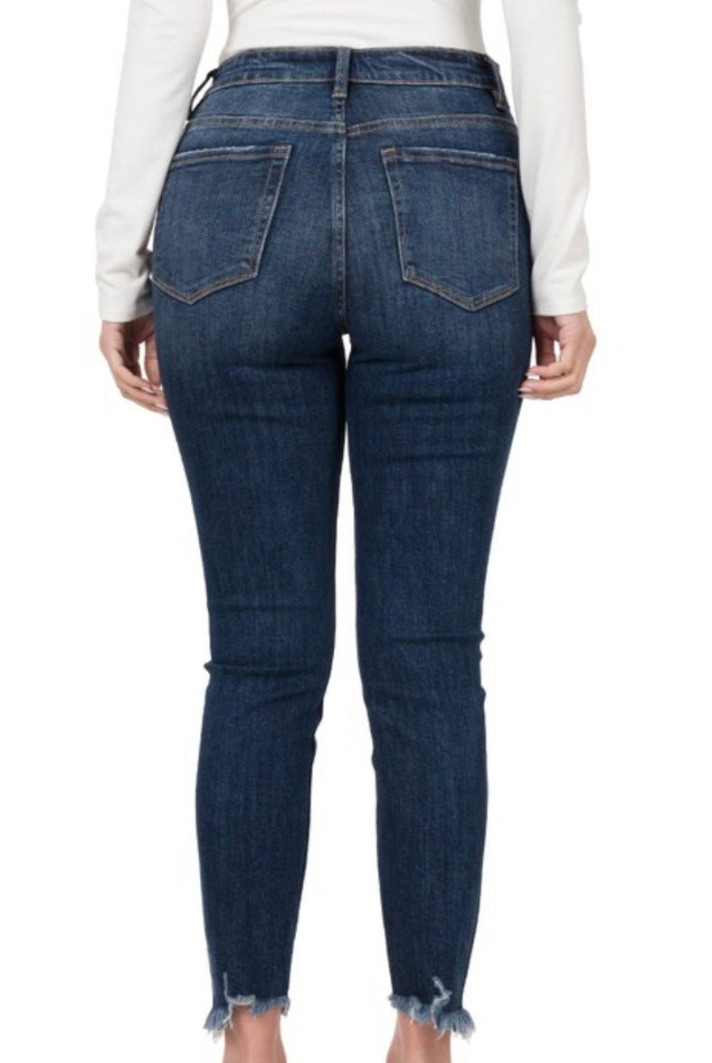 Zenana Naomi Button Fly Skinny Jeans - Skinny Jeans -Jimberly's Boutique-Olive Branch-Mississippi