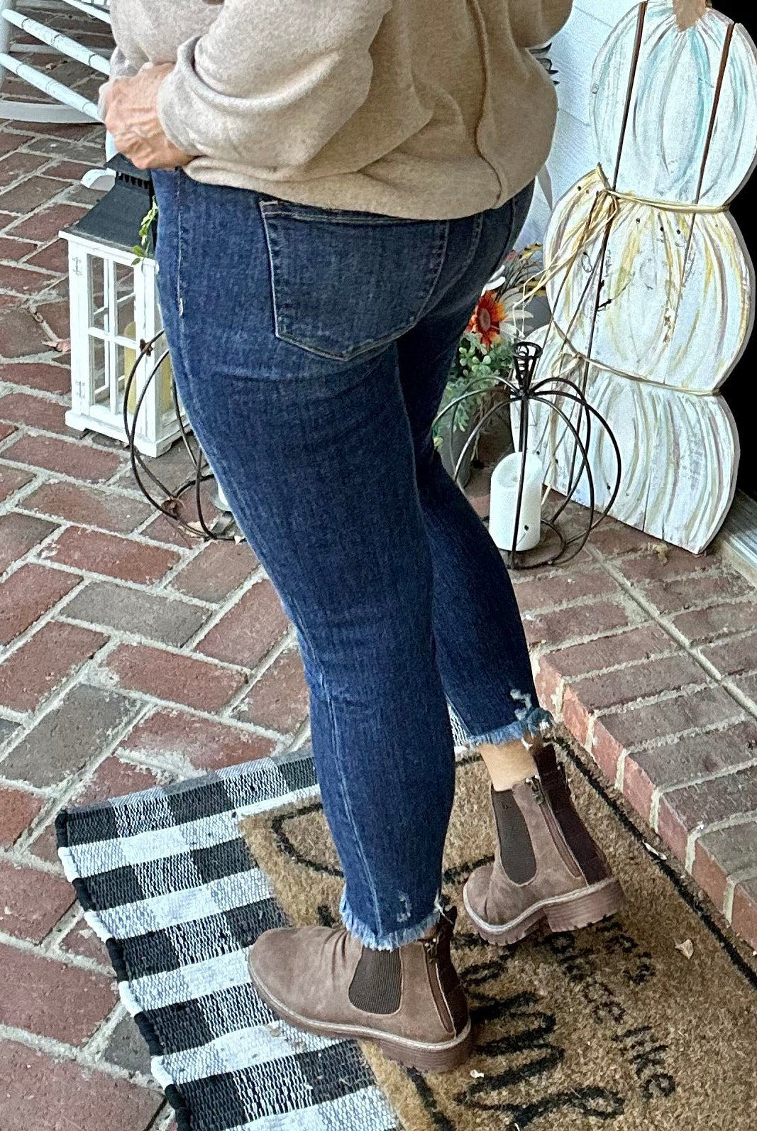 Zenana Naomi Button Fly Skinny Jeans - Skinny Jeans -Jimberly's Boutique-Olive Branch-Mississippi