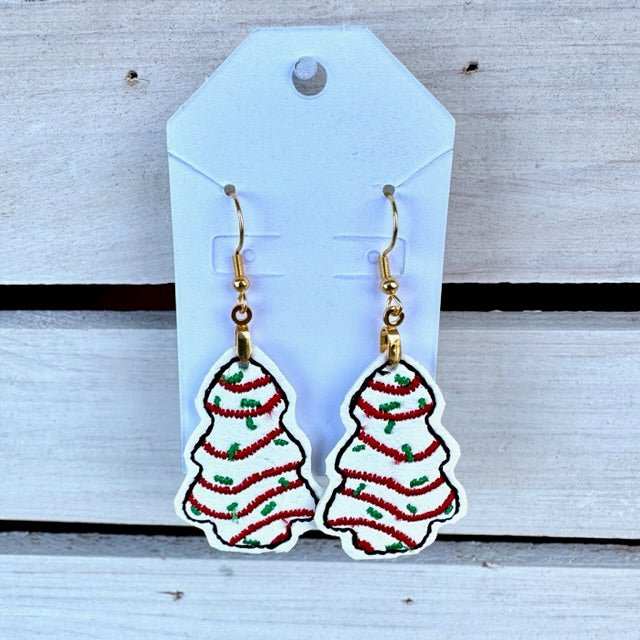 Christmas Snack Cake Earrimgs! - Jimberly's Boutique