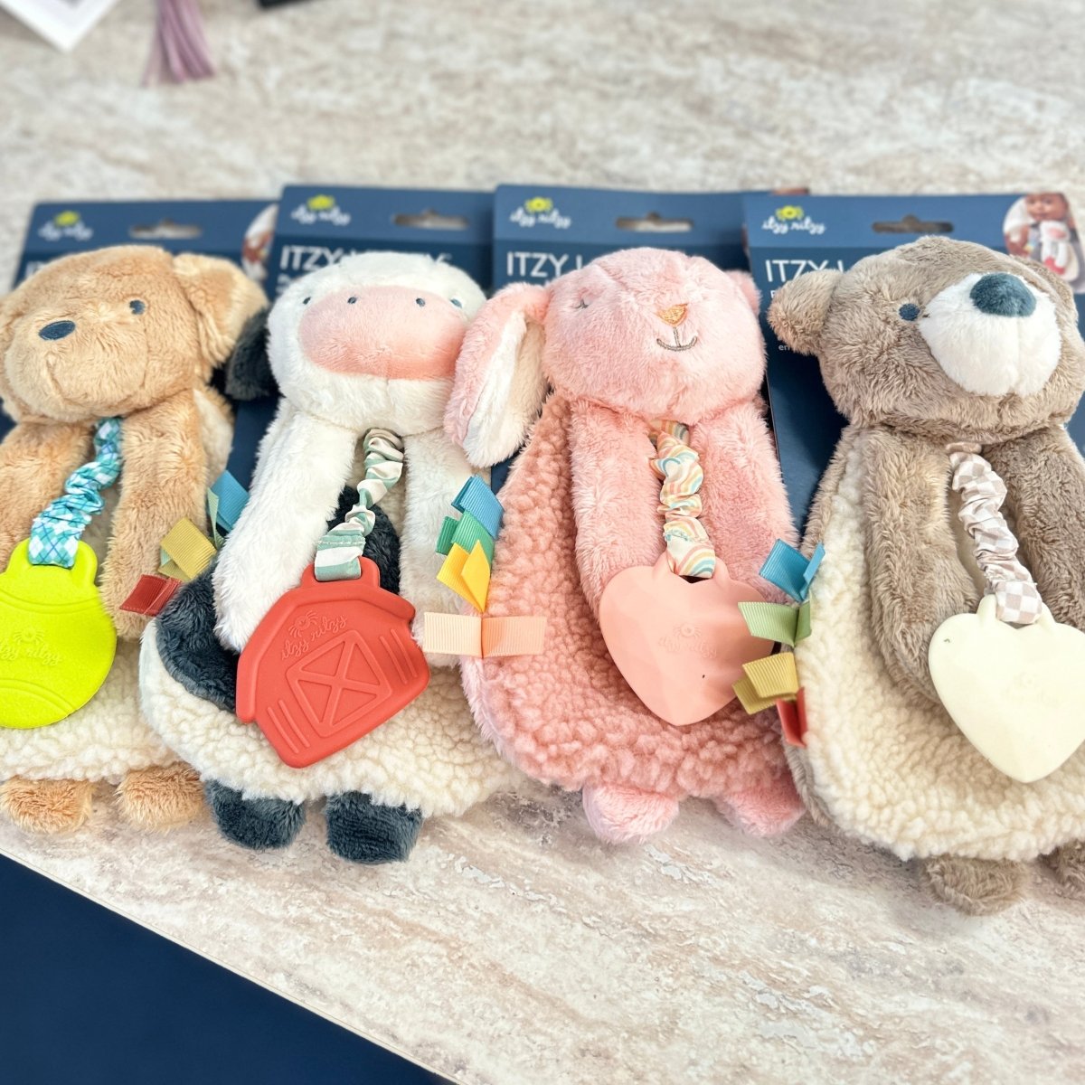 New Baby Gifts - Itzy Ritzy Lovey Collection - Jimberly's Boutique