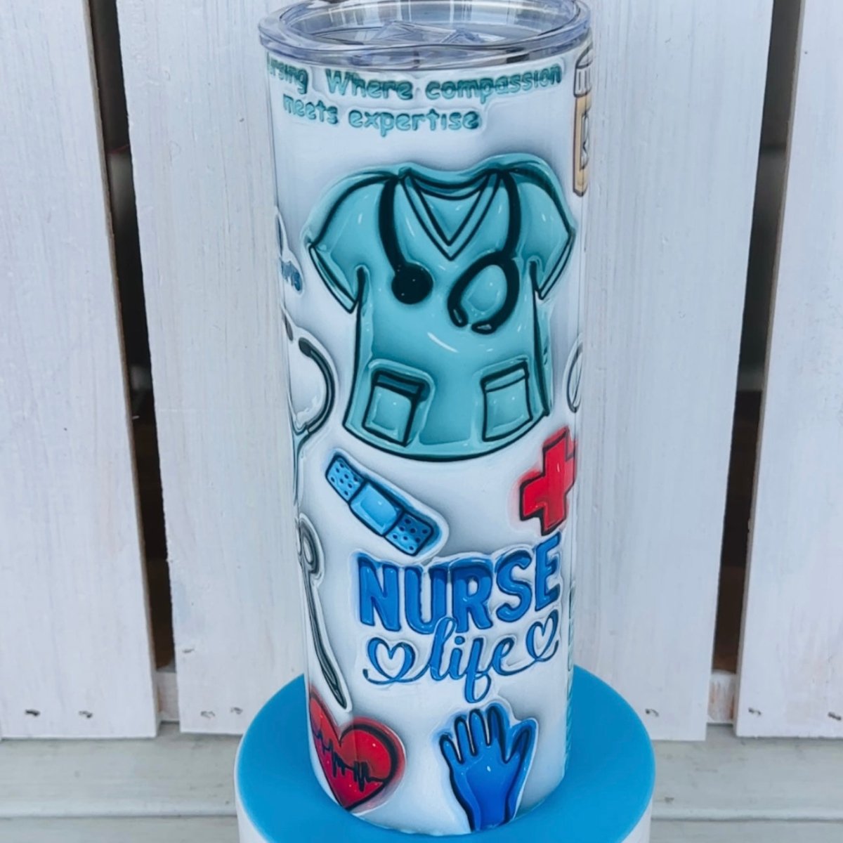 Sip in Style: The Ultimate 20 oz Sublimated Skinny Tumbler for All Seasons! - Jimberly's Boutique