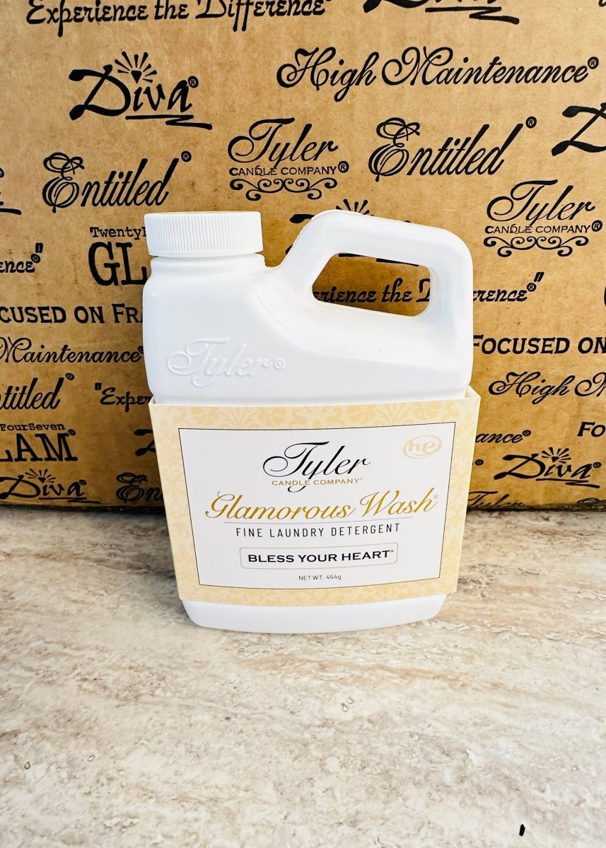 16oz Glamorous Wash Laundry Detergent Tyler Candle Company - Glamorous Wash Laundry Detergent - Jimberly's Boutique - Olive Branch - Mississippi