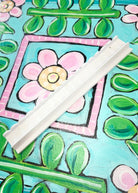 20” Scalloped Wooden Mahjong Racks - White - Mahjong Rack & Pusher Set -Jimberly's Boutique-Olive Branch-Mississippi