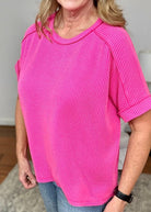 A Day In The Life Top - Fuchsia | Casual Zenana - Casual Top -Jimberly's Boutique-Olive Branch-Mississippi