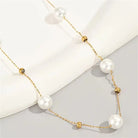 Adjustable White Faux Pearl Necklace - necklace - Jimberly's Boutique - Olive Branch - Mississippi