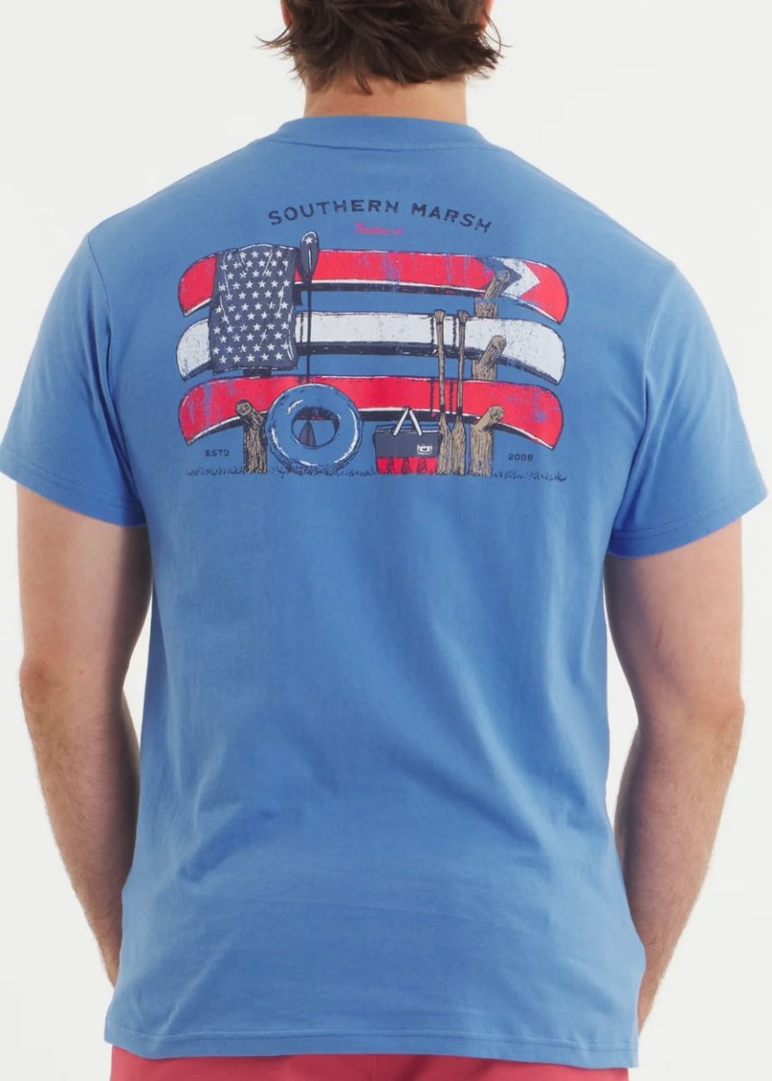 American Summertime Tee | Southern Marsh - Graphic Tee - Jimberly's Boutique - Olive Branch - Mississippi
