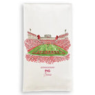 Arkansas Stadium Tea Towel - Dishtowel - Jimberly's Boutique - Olive Branch - Mississippi