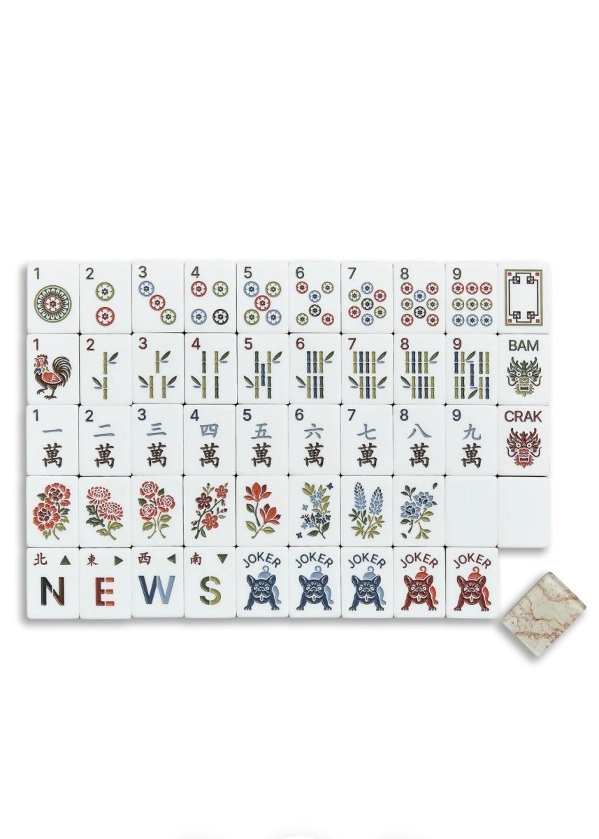 Ash Burl Tile Set | Mahjong Row and Co. - Jimberly's Boutique-Olive Branch-Mississippi