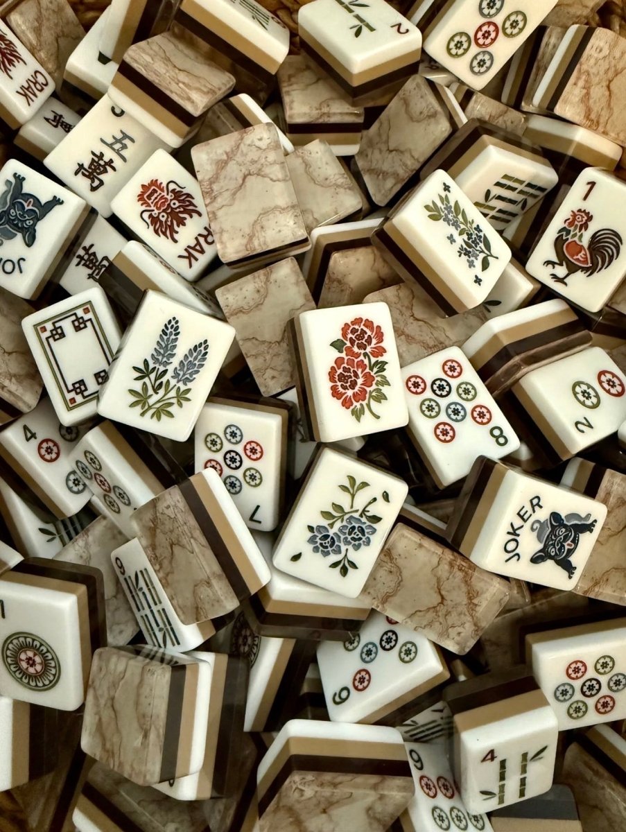 Ash Burl Tile Set | Mahjong Row and Co. - Jimberly's Boutique-Olive Branch-Mississippi